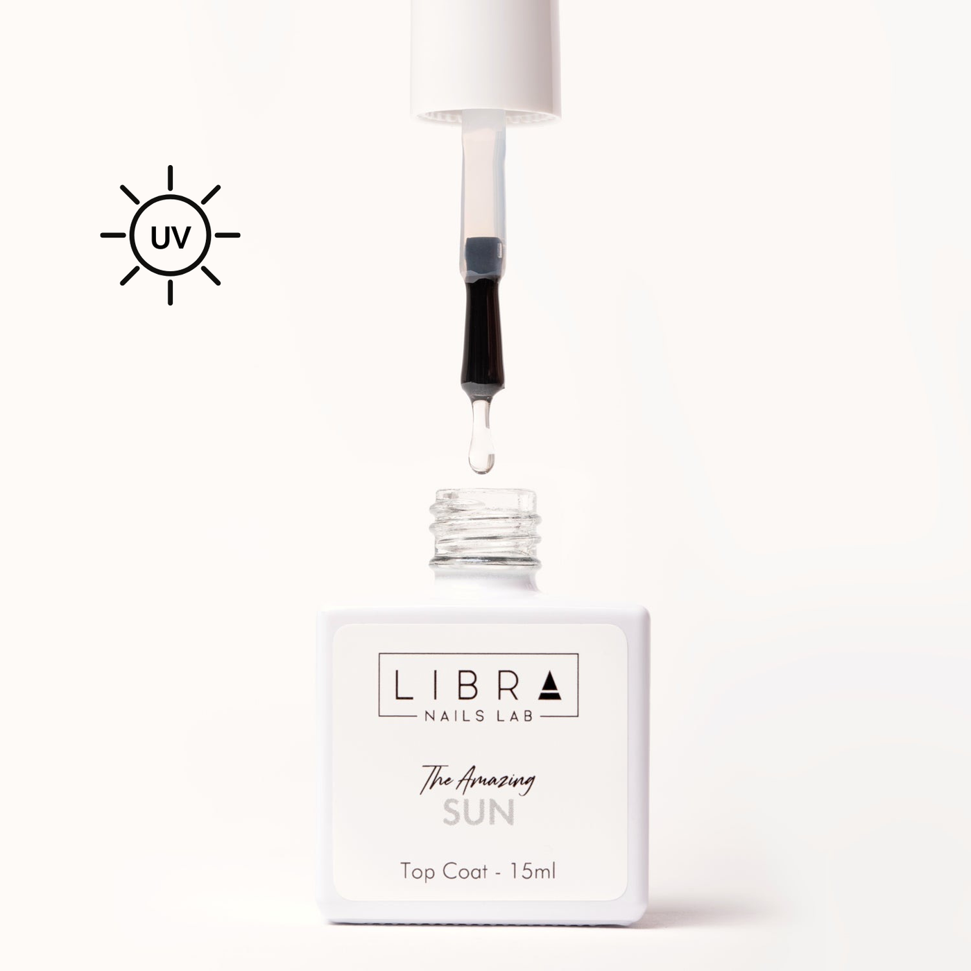 The Amazing Sun -  Top Coat Lucido con filtro UV HEMA/TPO free