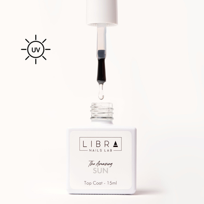 The Amazing Sun -  Top Coat Lucido con filtro UV HEMA/TPO free