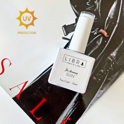 The Amazing Sun -  Top Coat Lucido con filtro UV HEMA/TPO free