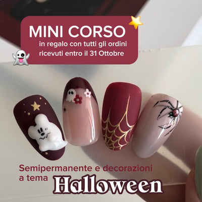 Halloween-themed refills and nailart