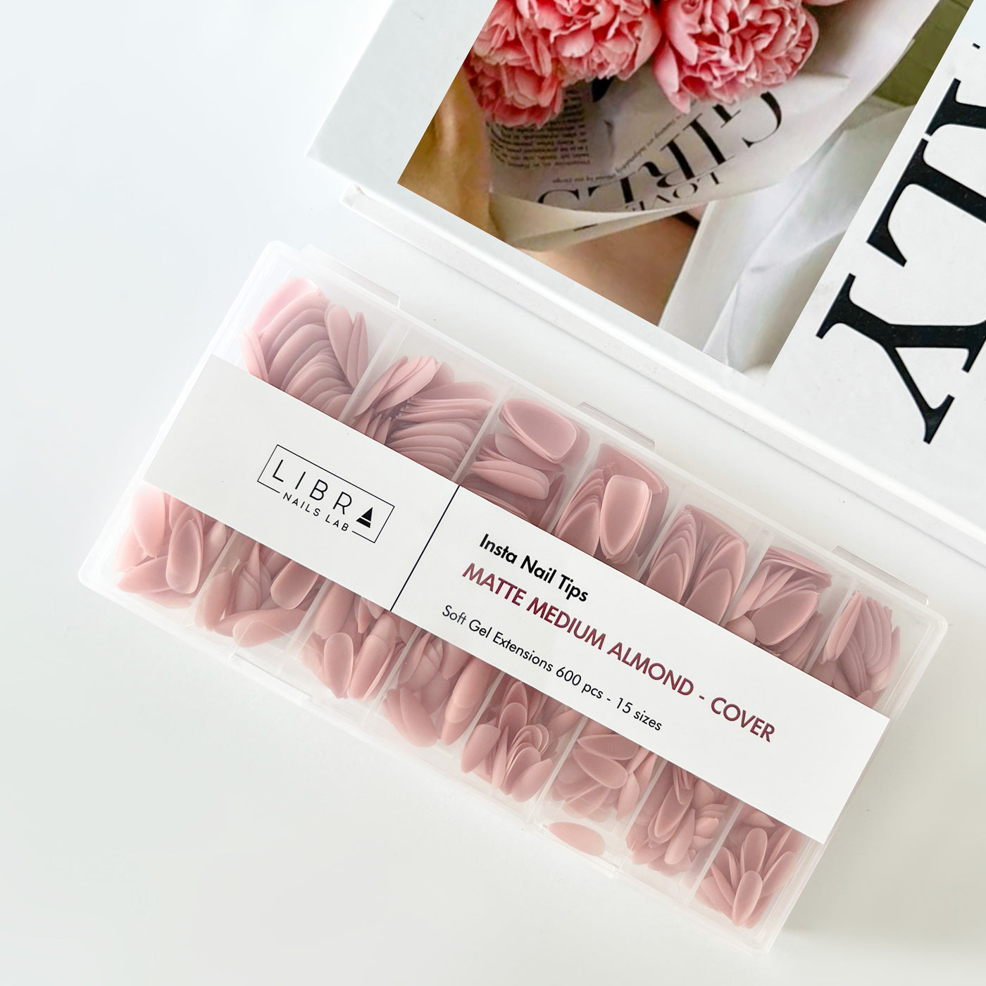 Tips COVER - Matte Medium Almond