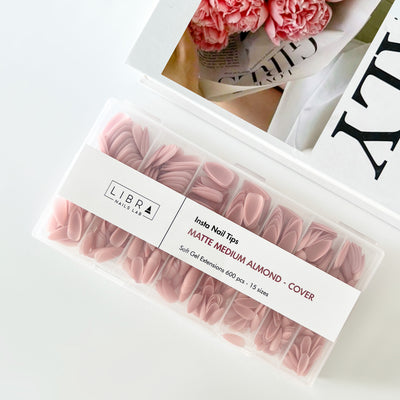 Tips COVER - Matte Medium Almond