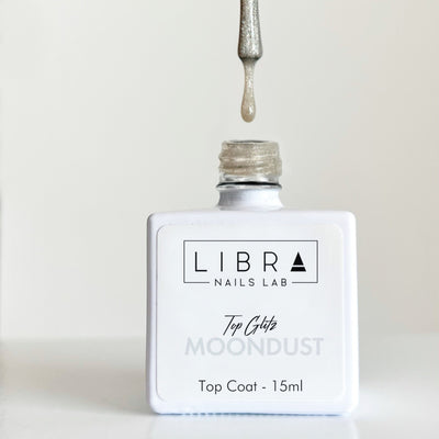 Top Glitz Moondust -  Top Coat Lucido con scaglie 15ml