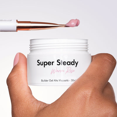 Warm Rose - Super Steady - Builder Gel 30ml