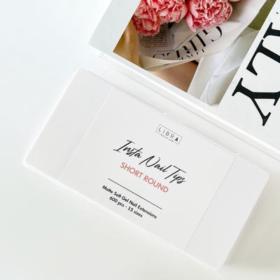 Insta Nail Tips - Matte Short Round