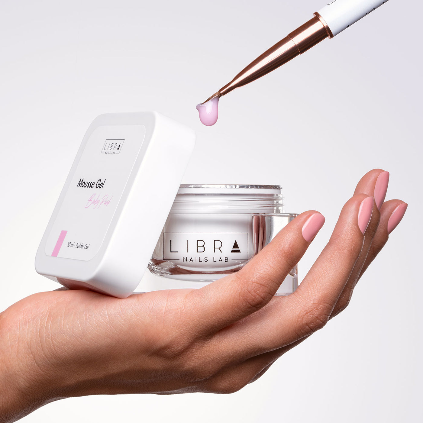 Baby Pink - MOUSSE Gel 50ml HEMA/TPO free