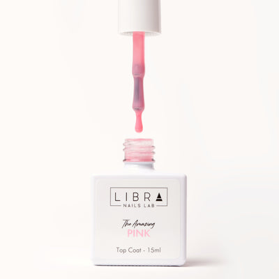The Amazing Pink -  Top Coat Lucido Rosa HEMA/TPO free