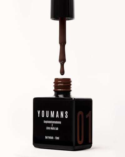 YOUMANS 01 | Libra Nails Lab x  Unghiedellamadonna - Semipermanente lattiginoso