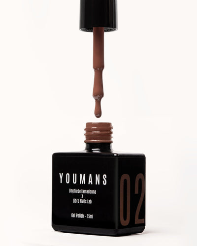 YOUMANS 02 | Libra Nails Lab x  Unghiedellamadonna - Semipermanente lattiginoso