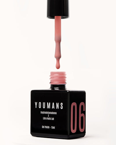 YOUMANS 06 | Libra Nails Lab x  Unghiedellamadonna - Semipermanente lattiginoso
