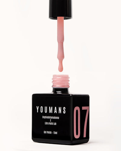 YOUMANS 07 | Libra Nails Lab x  Unghiedellamadonna - Semipermanente lattiginoso