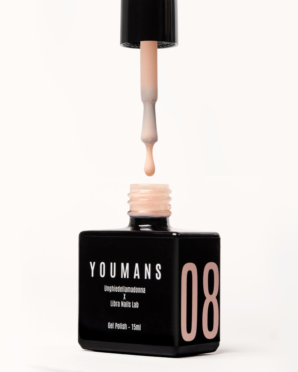 YOUMANS 08 | Libra Nails Lab x  Unghiedellamadonna - Semipermanente lattiginoso