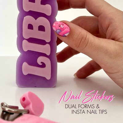 Nail Stickers - Dual Forms & Insta Nail Tips | French