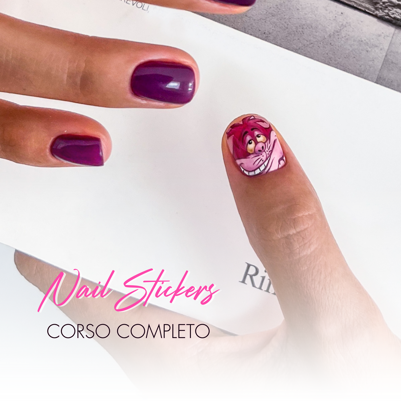 CORSO COMPLETO - Nail Stickers - Italiano